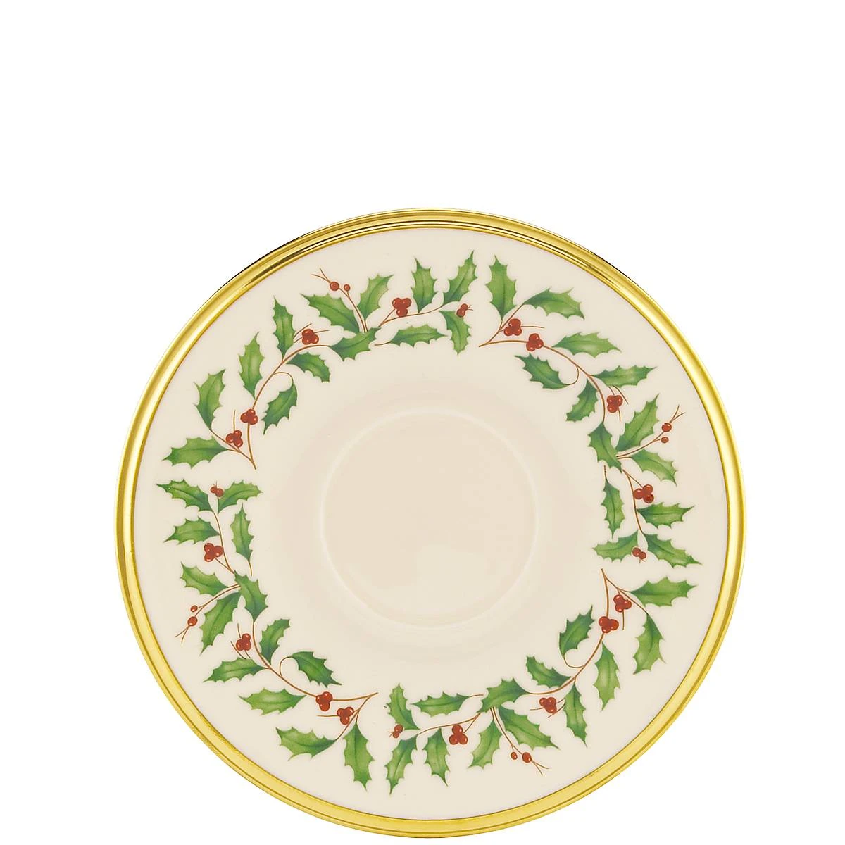 Lenox Holiday Tea Saucer 4 Lenox Holiday Tea Saucer - Image 2