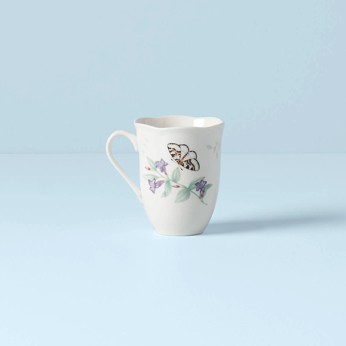 Lenox Butterfly Meadow Blue Butterfly Mug 4 Lenox Butterfly Meadow Blue Butterfly Mug - Image 2