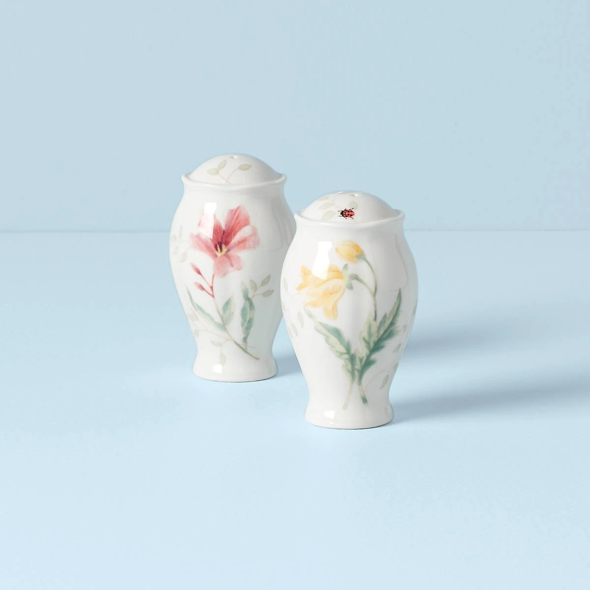 Lenox Butterfly Meadow Salt & Pepper Shaker Set 3 Lenox Butterfly Meadow Salt & Pepper Shaker Set