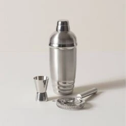Lenox Tuscany Metal Shaker & Strainer Set