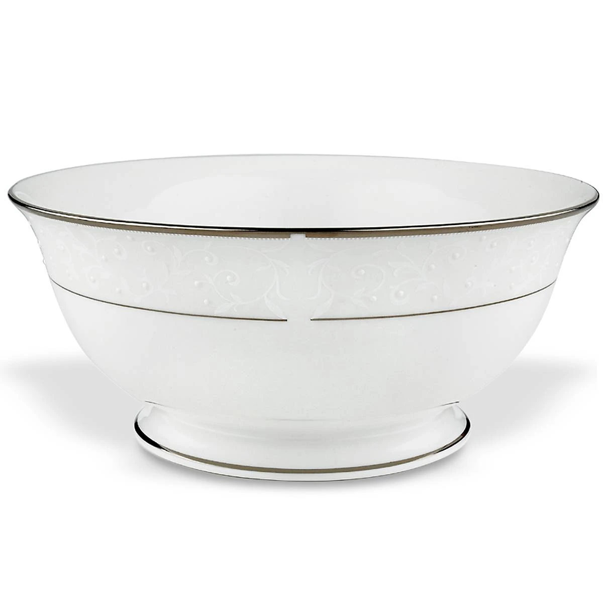 Lenox Opal Innocence Large Serving Bowl 4 Lenox Opal Innocence Large Serving Bowl - Image 2