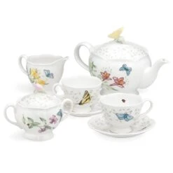 Lenox Butterfly Meadow 7-Piece Tea Set -Lenox Shop 6386635 wHR