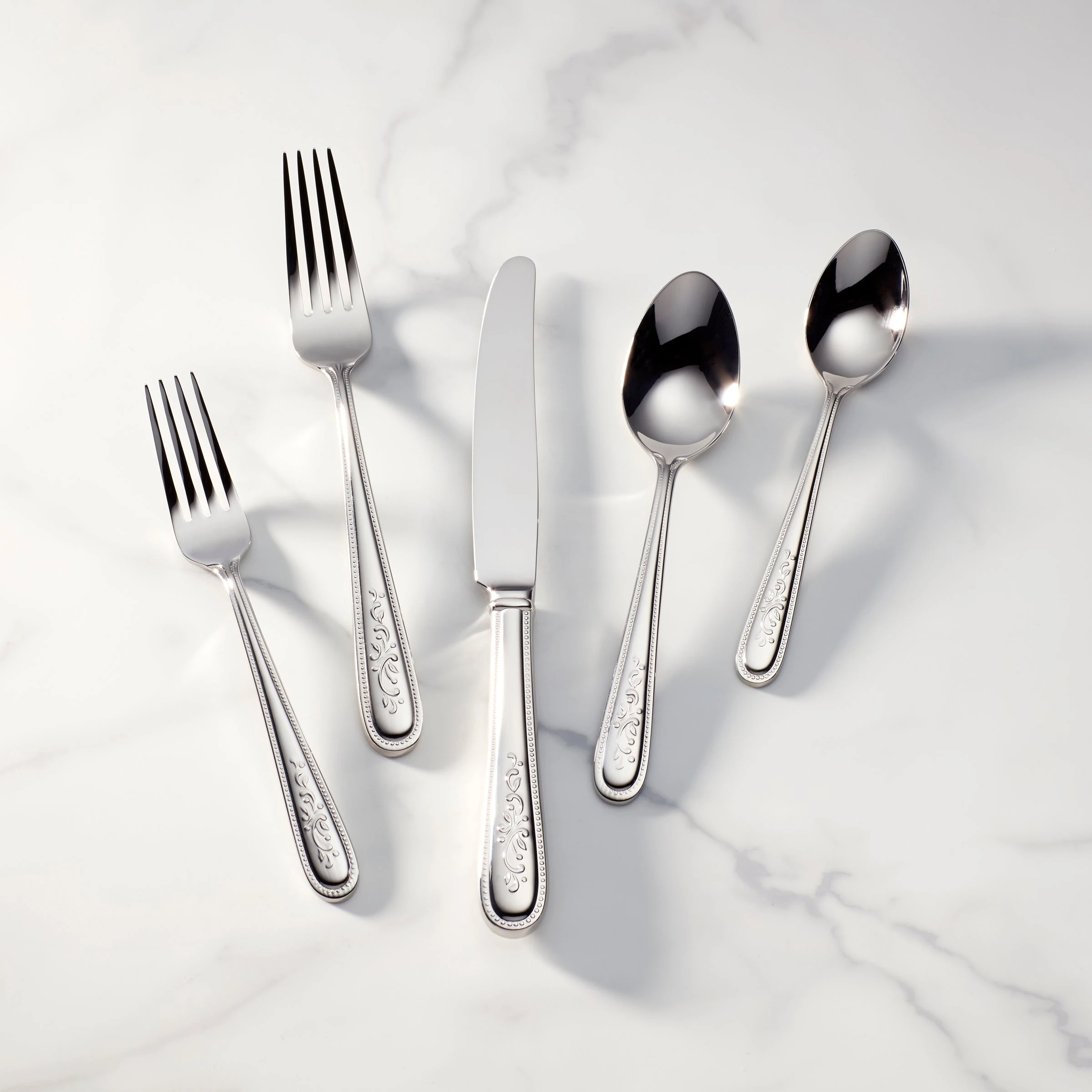 Lenox Opal Innocence 20-Piece Flatware Set 3 Lenox Opal Innocence 20-Piece Flatware Set