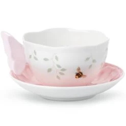 Lenox Butterfly Meadow Figural Pink Cup & Saucer -Lenox Shop 806723 wHR fe9b15b6 7e2b 4484 b188 fe81274b64a7