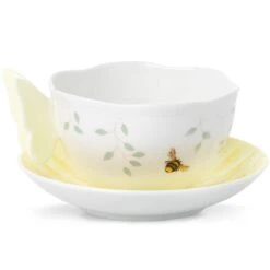 Lenox Butterfly Meadow Figural Yellow Cup & Saucer -Lenox Shop 806725 wHR 0aa1bb66 ba66 413b 8aad 01212fbbe9e2