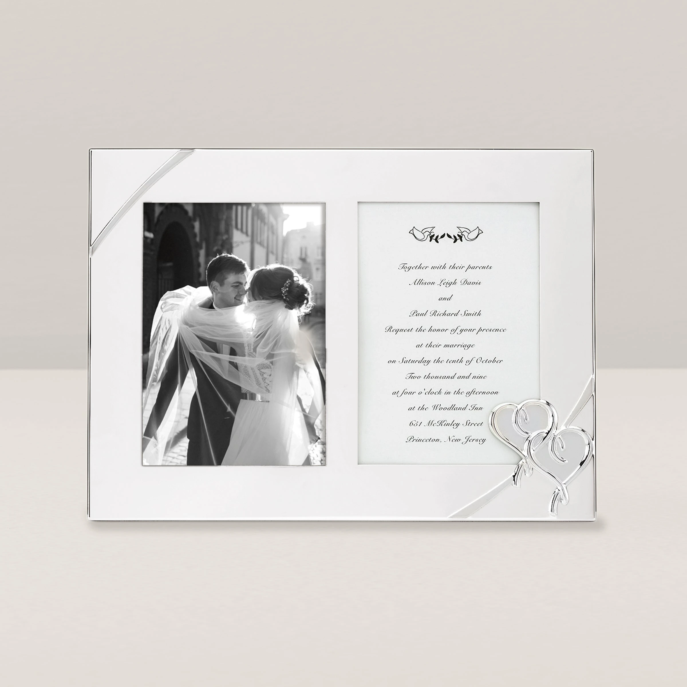 Lenox True Love Double Invitation Frame 3 Lenox True Love Double Invitation Frame