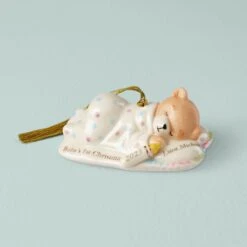 Lenox Baby's First Cuddles & Hugs Bear Ornament