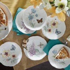 Lenox Butterfly Meadow 6-Piece Tidbit Plate Set -Lenox Shop 817046 w1 9e385225 ec8b 4d58 a0d0 c04ce701a6f5