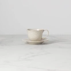 Lenox French Perle ™ Cup And Saucer -Lenox Shop 822946 w10