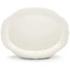 Lenox French Perle White 16" Oval Serving Platter 2 Lenox French Perle White 16" Oval Serving Platter -Lenox Shop 822957 wHR