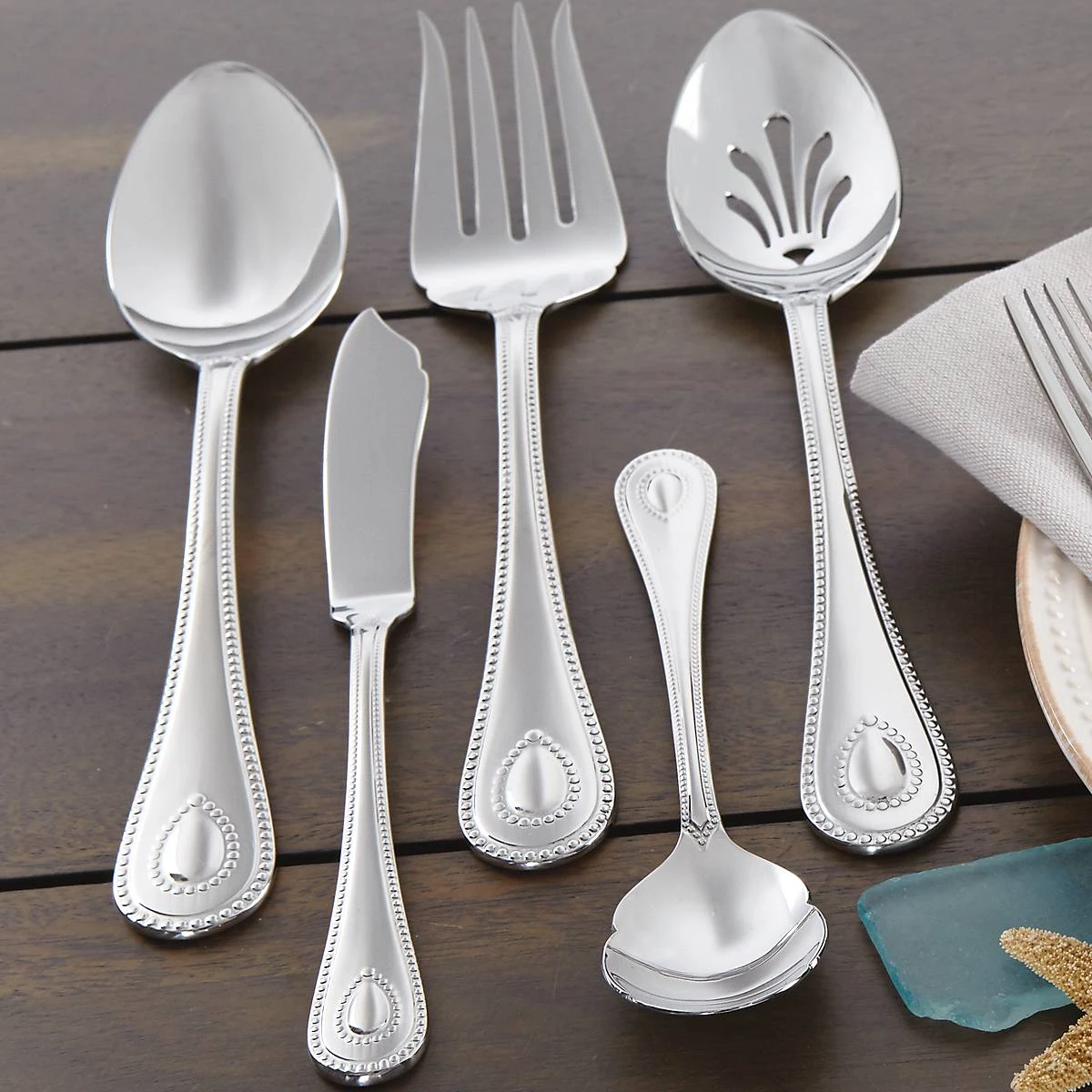 Lenox French Perle 65-Piece Flatware Set 10 Lenox French Perle 65-Piece Flatware Set - Image 8