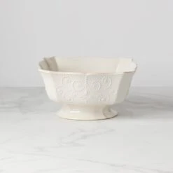 Lenox French Perle White Centerpiece Bowl