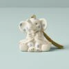 Lenox Baby's First Christmas Blue Elephant Ornament -Lenox Shop 831030 W10