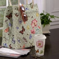 Lenox Butterfly Meadow Thermal Travel Mug -Lenox Shop 837583 w2