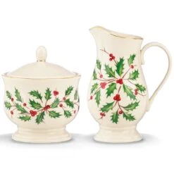 Lenox Holiday Sugar & Creamer Set -Lenox Shop 843319 wHR 207f57bf c158 496b 9bce a002f9197c3a