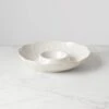 Lenox French Perle White Chip And Dip Tray 1 Lenox French Perle White Chip And Dip Tray -Lenox Shop 847560 w10