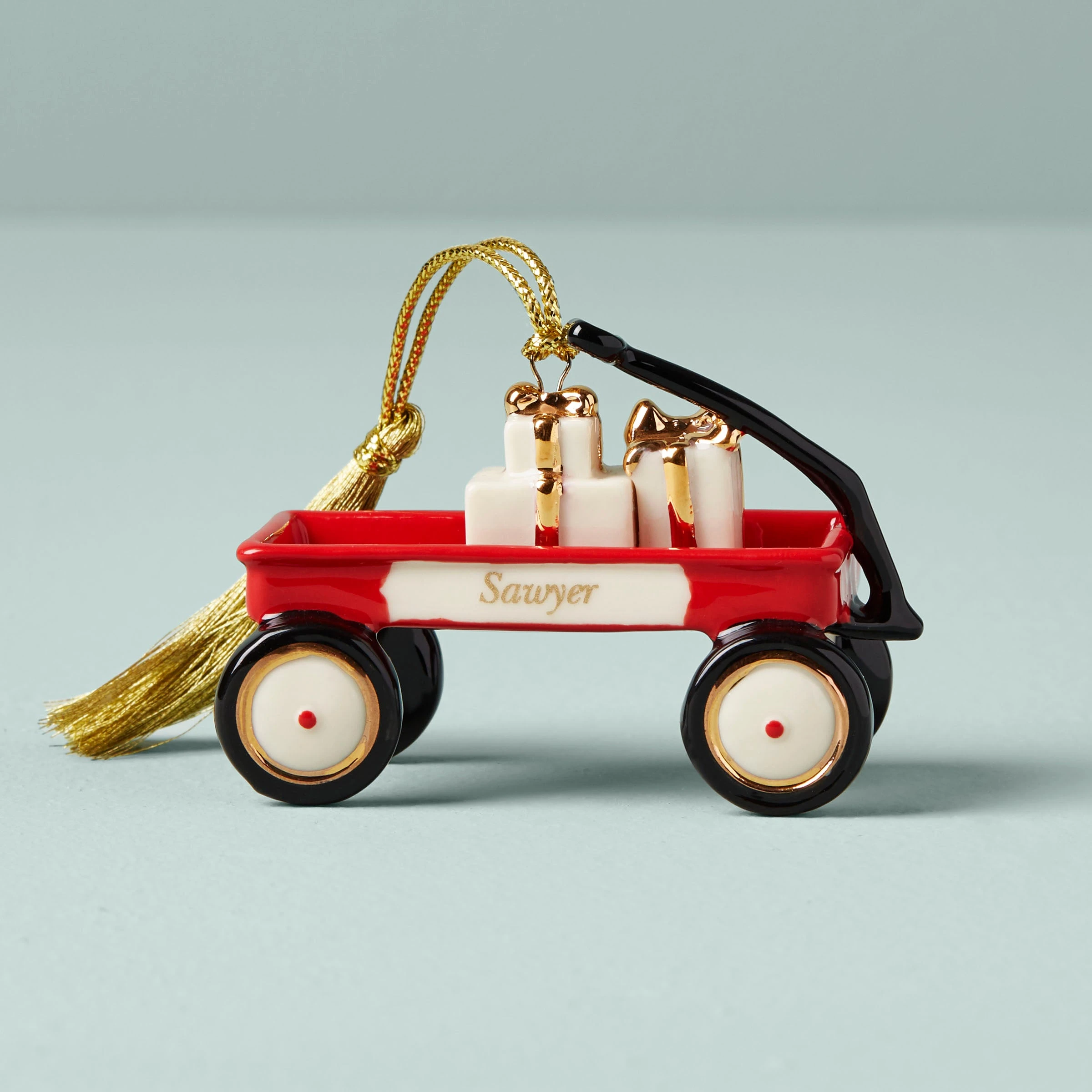 Lenox My Little Red Wagon Ornament 3 Lenox My Little Red Wagon Ornament