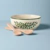 Lenox Holiday Salad Bowl & Servers -Lenox Shop 853767 w10 b09e94c4 4368 42ce 9e2a 8a1271861144