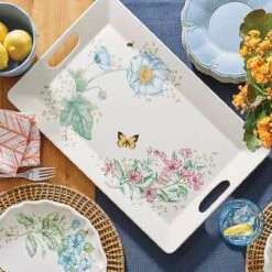 Lenox Butterfly Meadow Melamine Handled Serving Tray 7 Lenox Butterfly Meadow Melamine Handled Serving Tray -Lenox Shop 855601 w1 443f94a9 7ae0 4cc6 a481 9c8314a373f3