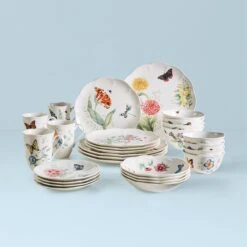 Lenox Butterfly Meadow 28-Piece Dinnerware Set