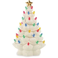 Lenox Treasured Traditions Ivory Light-Up Tree Figurine -Lenox Shop 867360 wHR de0e4231 0814 437e b6e5 9253e4c23ab8
