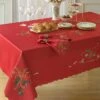 Lenox Holiday Nouveau Cutwork 60" X 84" Tablecloth 2 Lenox Holiday Nouveau Cutwork 60" X 84" Tablecloth -Lenox Shop 869505HolidayNouveauCutwork