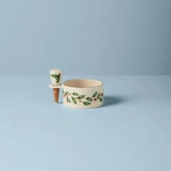 Lenox Hosting The Holidays Wine Coaster & Stopper Set