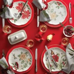 Lenox Butterfly Meadow 18-Piece Holiday Dinnerware Set 8 Lenox Butterfly Meadow 18-Piece Holiday Dinnerware Set -Lenox Shop 880091 w1 f8cb89dd 9263 40b8 b95d 9c910774c6e4