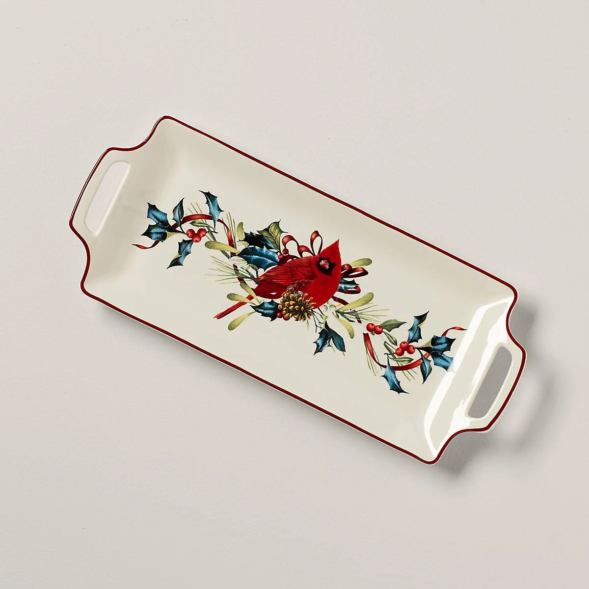 Lenox Winter Greetings Hors D'oeuvre Tray 3 Lenox Winter Greetings Hors D'oeuvre Tray