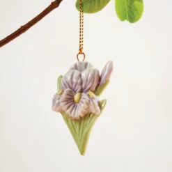 Lenox Celebrate Flowers 10-Piece Ornament Set -Lenox Shop 882637 LNP F22 FEA 5