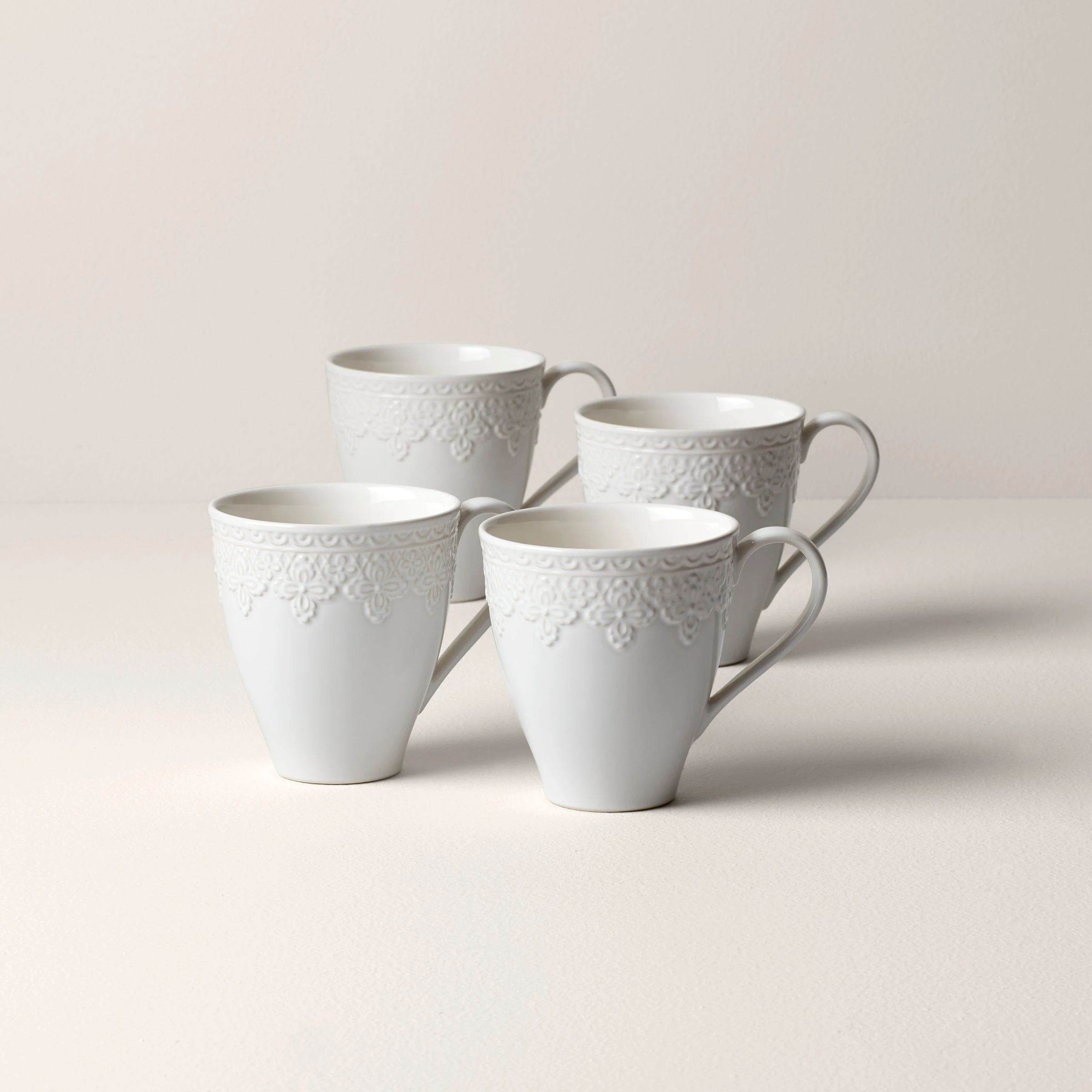 Lenox Chelse Muse Fleur ™ 4pc Mug Set 5 Lenox Chelse Muse Fleur ™ 4pc Mug Set - Image 3