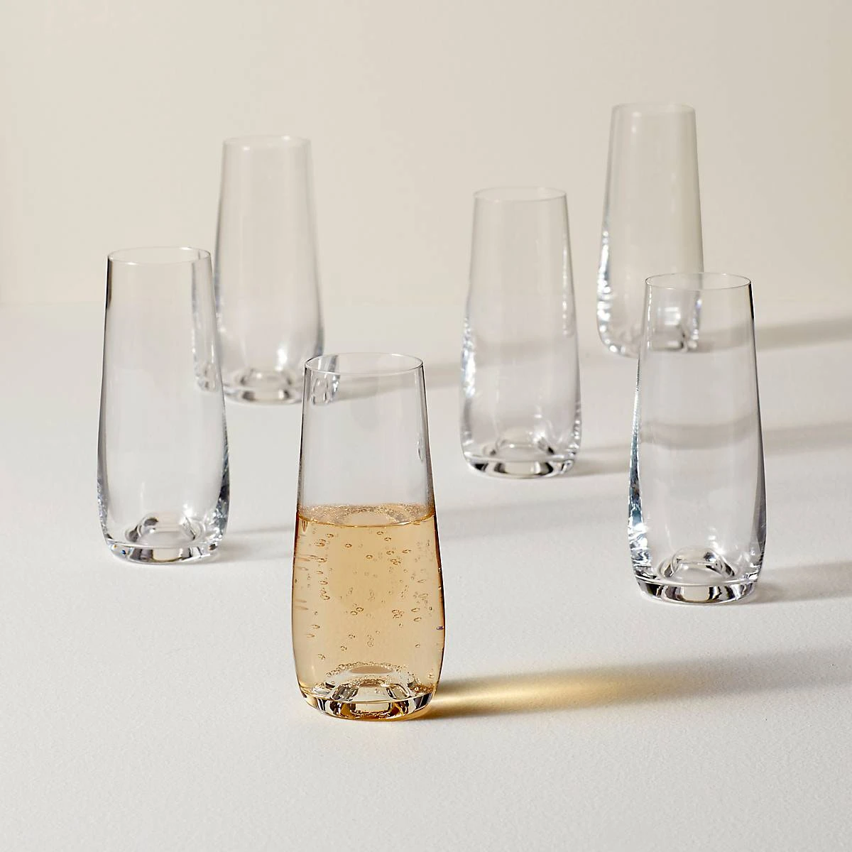 Lenox Tuscany Classics Stemless Flute Set, Buy 4 Get 6 4 Lenox Tuscany Classics Stemless Flute Set, Buy 4 Get 6 - Image 2