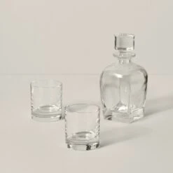Lenox Tuscany Classics 3-Piece Whiskey Decanter & Glass Set