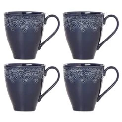 Lenox Chelse Muse Fleur ™ 4pc Mug Set 27 Lenox Chelse Muse Fleur ™ 4pc Mug Set -Lenox Shop 886309 wHR