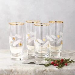 Lenox Holiday Gold 4-Piece Highball Glass Set -Lenox Shop 886859 w2 ac8e06f9 1eb0 48f9 94df ffd1ece4db64