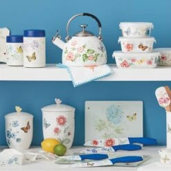 Lenox Butterfly Meadow Large Food Container -Lenox Shop 888086 w2