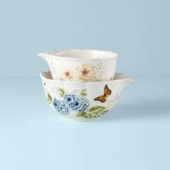 Lenox Butterfly Meadow 2-Piece Nesting Bowl Set -Lenox Shop 888261 w10