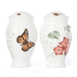 Lenox Butterfly Meadow Salt & Pepper Shakers 15 Lenox Butterfly Meadow Salt & Pepper Shakers -Lenox Shop 888265 wHR