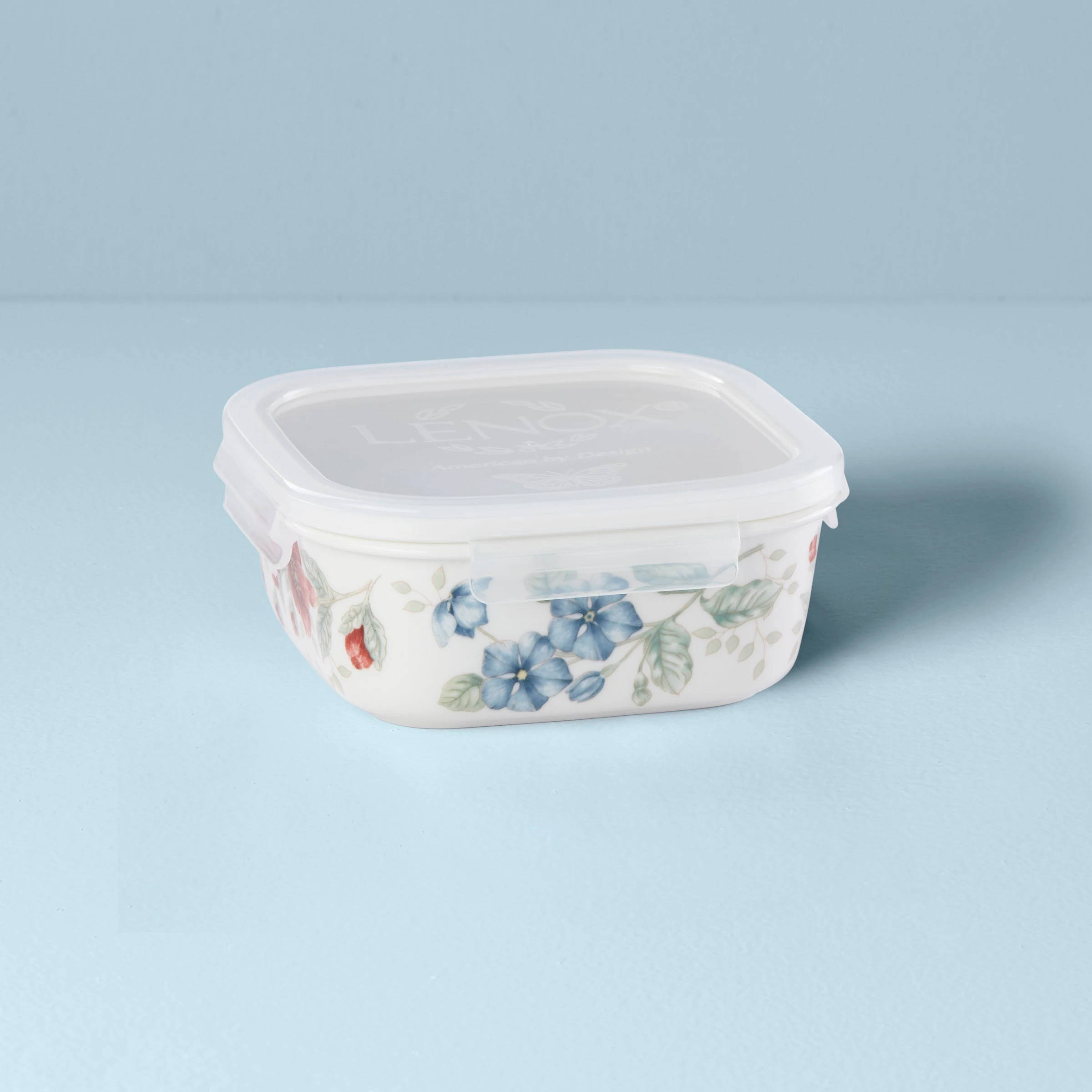 Lenox Butterfly Meadow Square Food Storage Container 3 Lenox Butterfly Meadow Square Food Storage Container