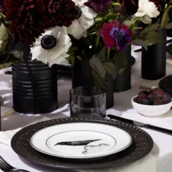 Lenox Vintage Halloween 4-Piece Dessert Plate Set -Lenox Shop 888918 891431 LNP S22 FEA 4