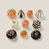 Lenox Mini Pumpkin 10-Piece Ornament Set -Lenox Shop 889140 w10