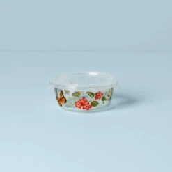 Lenox Butterfly Meadow Small Glass Food Container