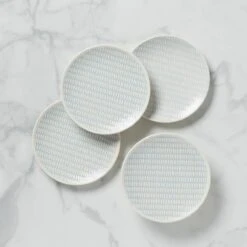 Lenox Textured Neutrals 4-piece Accent Plate Set -Lenox Shop 890114 w10