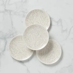 Lenox Textured Neutrals 4-piece Accent Plate Set