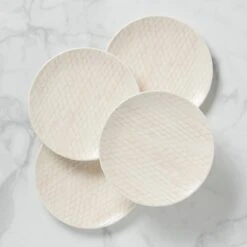 Lenox Textured Neutrals 4-piece Dinner Plate Set