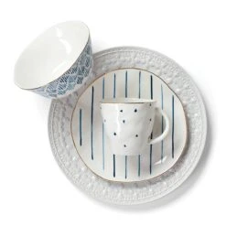 Lenox Blue Bay 4-Piece Dessert Mug Set -Lenox Shop 890204 w1