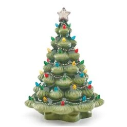 Lenox Treasured Traditions Green Light-Up Tree Figurine -Lenox Shop 890573 wHR ea79a029 7154 4dd6 bc0f b2068d28a0c9