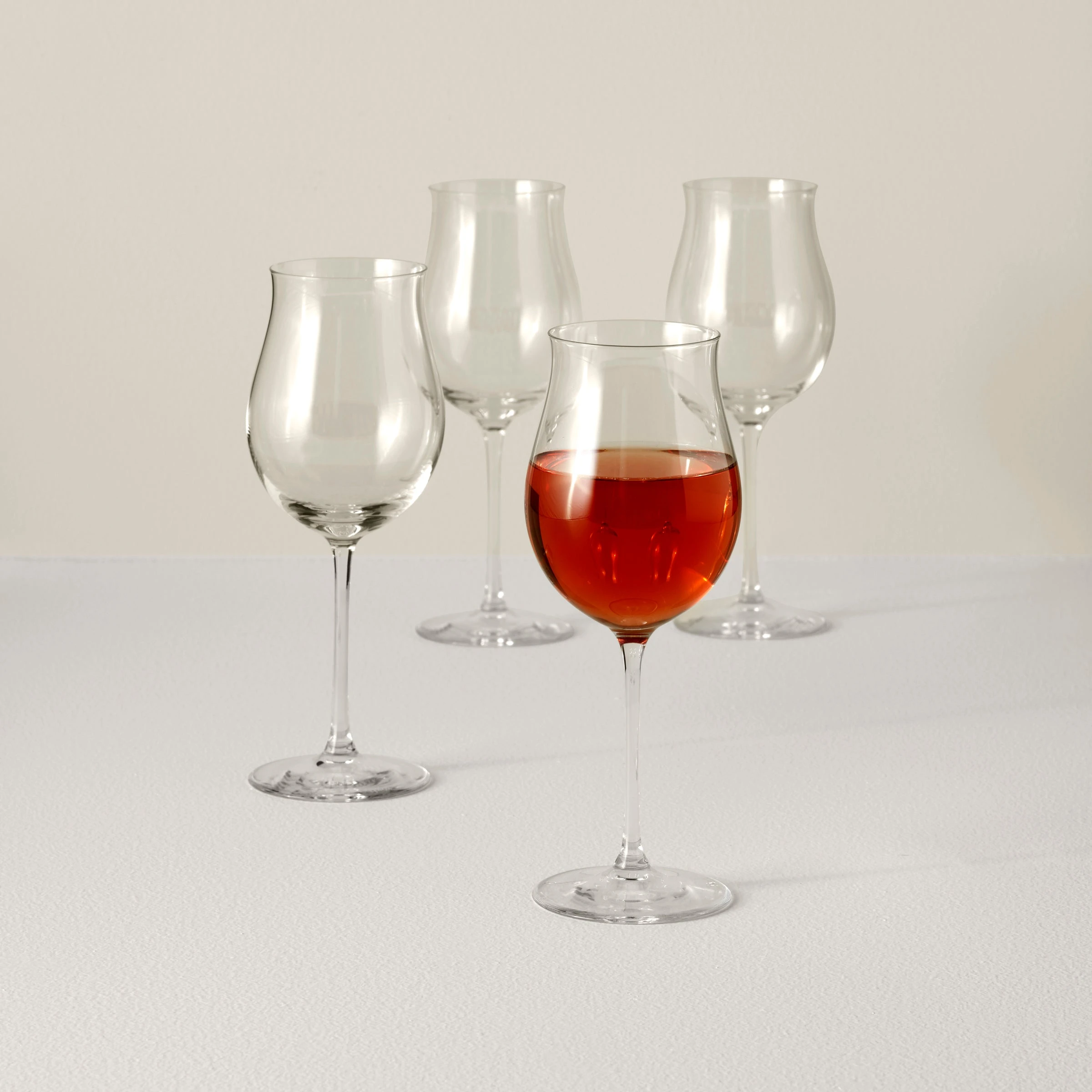 Lenox Tuscany Classics 4-Piece Rose Glass Set 4 Lenox Tuscany Classics 4-Piece Rose Glass Set - Image 2