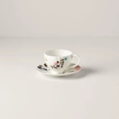 Lenox Sprig & Vine Teacup & Saucer -Lenox Shop 890727 w10