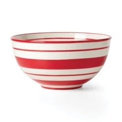 Lenox Holiday Handpaint Stripe Mixing Bowl -Lenox Shop 890773 wHR